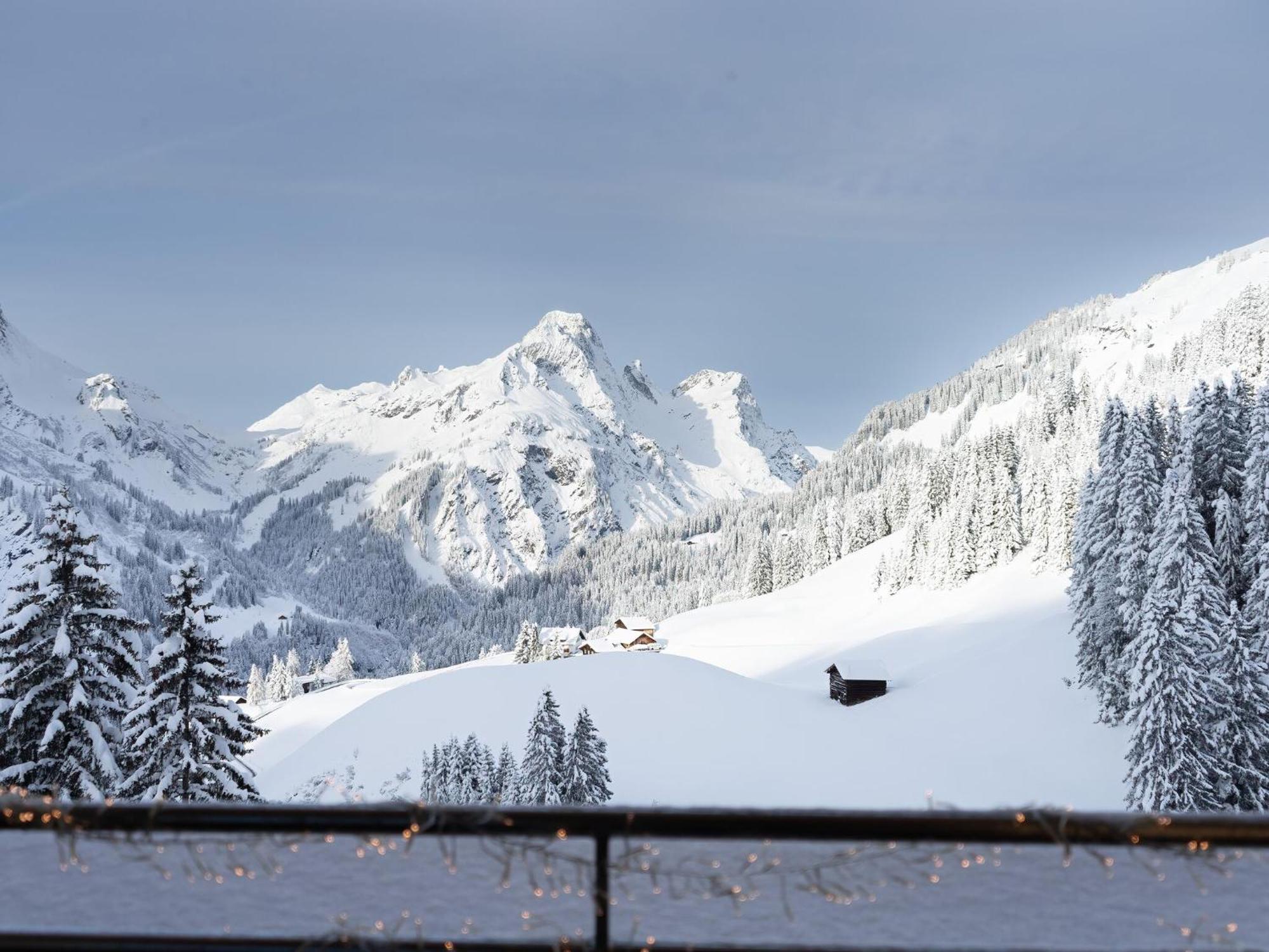 Apartment In Schroecken Near Ski Area Exterior foto